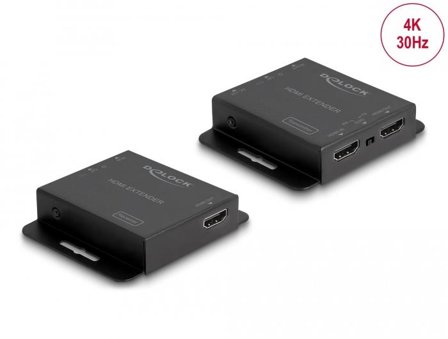 Delock Extender Set - video/lyd/infrarød-utvider - HDMI
