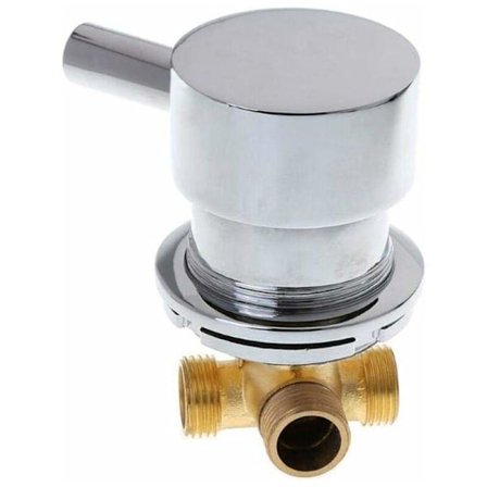 Brusekabinearmatur varmt og koldt vand blandingsventil armatur to-i-en udløbshane G1/2" til brusekabine-FA-