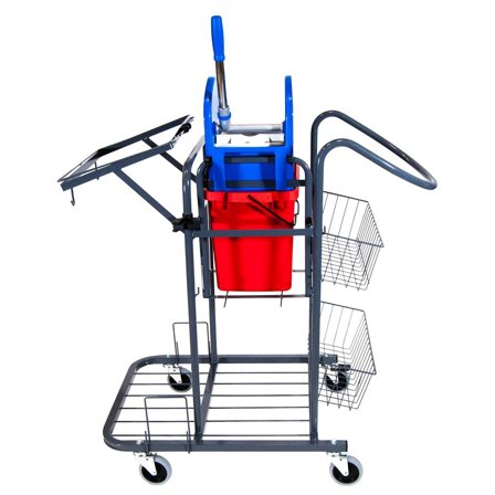 NORDEX Städvagn Trio med svabbpress - Lyreco - Städ och hygien - Städvagnar - Städvagnar