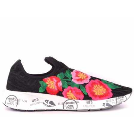 Premiata Janei slip on sneakers Sort, Dame, Størrelse: 36 EU