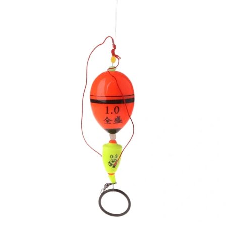 1 set fiskeflöte med vridbart utomhusredskap Oval Buyo boll saltvatten 10