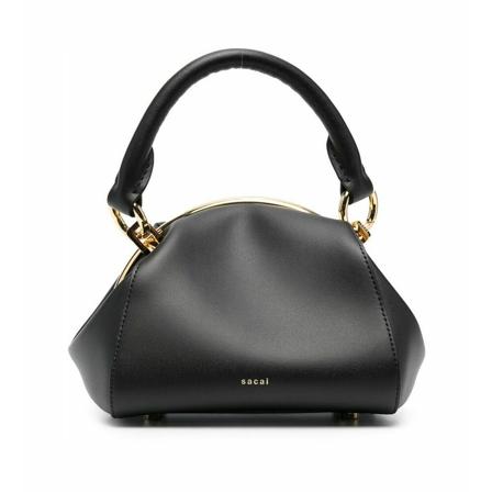 Sacai, Handbags Zwart, Dames, Maat:ONE Size,leer