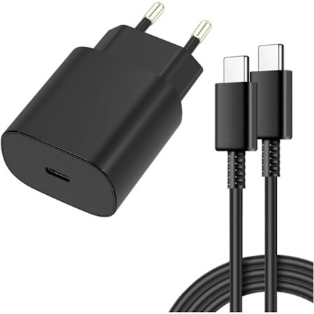 3-pak Samsung 45W hurtigoplader USB-C + 1M kabel, sort 3-pak Samsung (45W Sort)