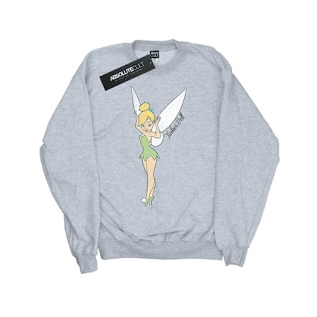 Peter Pan Flickor Klassisk Tinkerbell Sweatshirt 5-6 År Sport