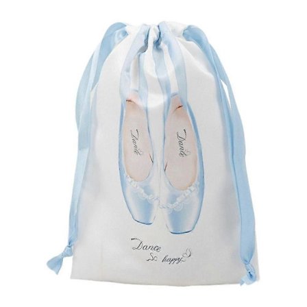 Opbevaringspose til tåspidssko til børn og kvinder, snørelukning, dansepose