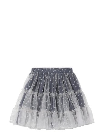 Fliink Tulle Skirt - Grey - 3 Y