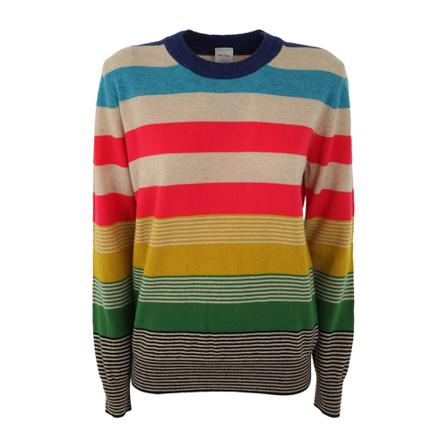 Paul Smith Round-neck Strik Rød, Dame Striktrøjer