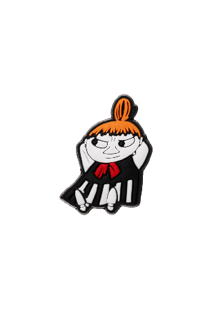 Arabia Mumin 3D-berlock Lilla My Dekoration Flerfärgad 1,5 CM