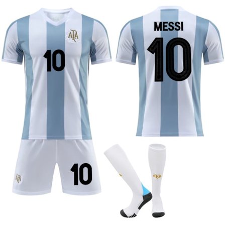 2025-2026 Argentina Jubileumsutgave Fotballdrakt Barn Voksen Trøye NO.10 Messi