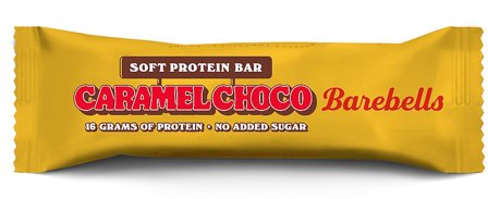 Barebells Proteinbar Soft Caramel Choco 55 g, Helse & Madvarer, Protein & Energi, Energi- Og Proteinbarer
