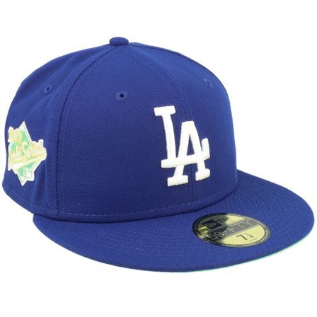 New Era - MLB Blå fitted Keps - Los Angeles Dodgers 59FIFTY Citruspop Royal Fitted @ Hatstore