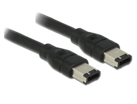 Delock IEEE 1394-kabel - 6 pin FireWire til 6 pin FireWire - 50 cm