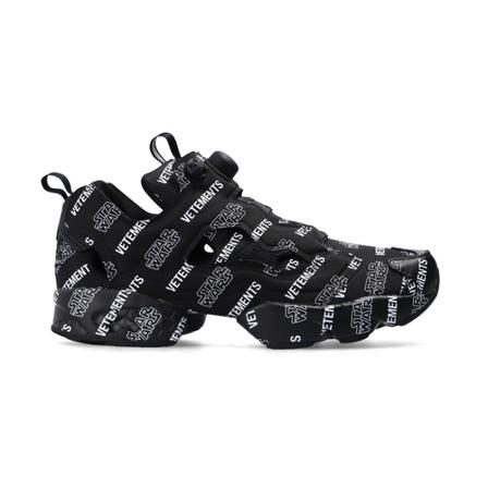 Vetements, Sneakers Zwart, Heren, Maat:41 EU,print