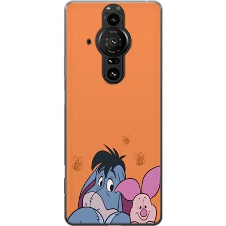 Sony Xperia Pro-I Genomskinligt Skal Ior och Nasse, Nalle Puh