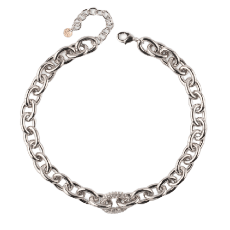 pfgSTOCKHOLM St Tropez Halsband Accessoarer Dam Silver ONESIZE