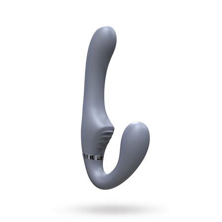 Premium Strapless Strap-On with Dual Motors and Remote Control - Sustainable Pleasure