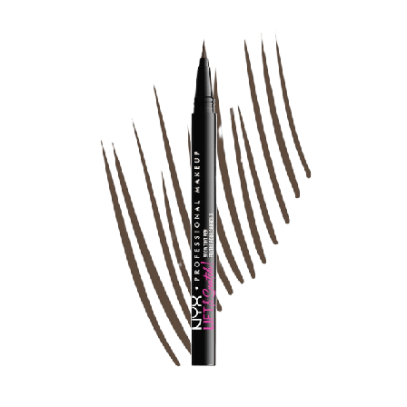NYX Professional Makeup Lift n Snatch Brow Tint Pen Ögonbryn Unisex Brun 1 ML
