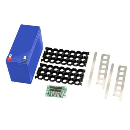 12V 7Ah case 18650 kennolle tyhjälle laatikolle 3x7 pidike 3S 40A nikkelinauhasäilytyslaatikko tee-se-itse-akulle