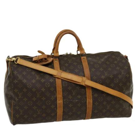 Louis Vuitton Vintage, Pre-owned Canvas travel-bags Bruin, Dames, Maat:ONE Size