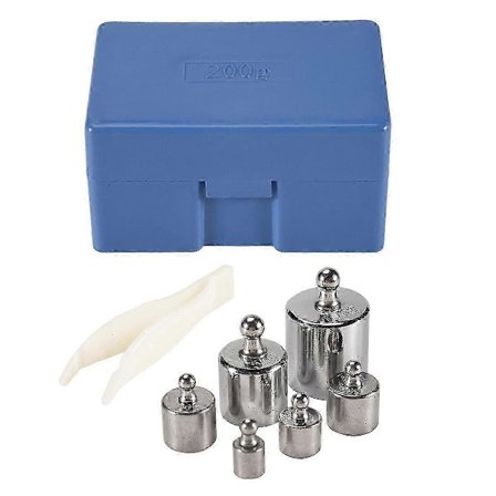 6 stk. 100g 50g 2x20g 10g 5g Gram Præcisions Kalibreringsvægt Digital Vægt Sæt