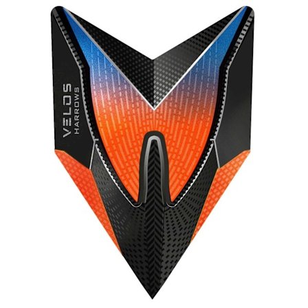 Harrows 100 Micron Velos Dart Flights One Size Orange