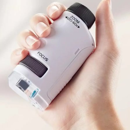 Lomme Mikroskop til Børn - 60-120x Forstørrelse