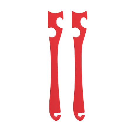 2 kpl Uunipellin Push Pull -työkalu 11 tuuman pitkä kahva Anti-palovammoja Keittiöuuni Paahdinhylly Push Pull -tikku