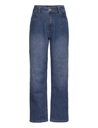 Nlmtris Dnm Dad Straight Pant Bottoms Jeans Wide Jeans Blue LMTD