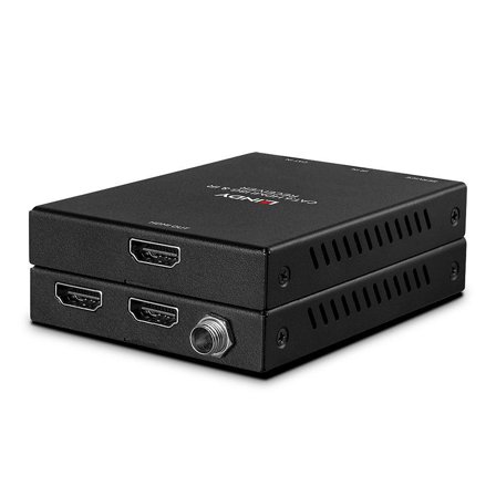Lindy Cat.6 HDMI 18G & IR Extender with PoC & Loop Out - sender og mottaker - video/audio/infrared/power extender