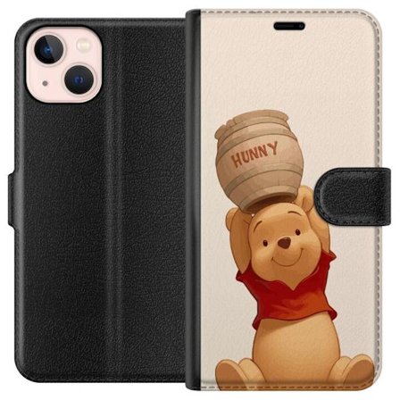 Kompatibelt Plånboksfodral till Apple Apple iPhone 13 Nalle Puh Honung Disney Winnie