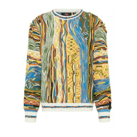 Carlo Colucci, Knitwear Geel, Heren, Maat:S