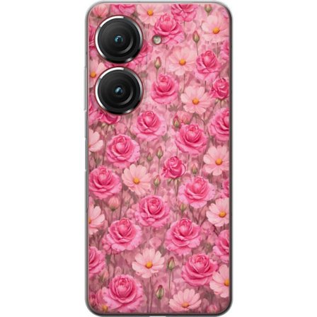 Kompatibelt Mobildeksel til Asus Zenfone 9 Petal Reverie Blush Rose