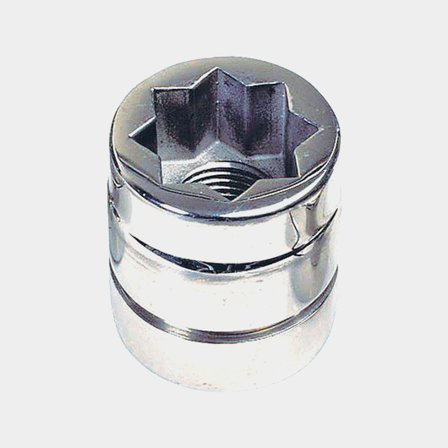 Matice k lodnímu kormidlu pro plachetnici Lewmar, 5/8′′ UNF, vhodná pro Mini Maxi, Fastnet & Carbon, nerezová, se rychloupínákem pro kliku vinšny