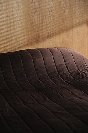 Jotex - Tagesdecke, Einzelbettgröße 150 x 250 Cm Braun/beige - MATILDA - Kaufe Tagesdecken bei Jotex