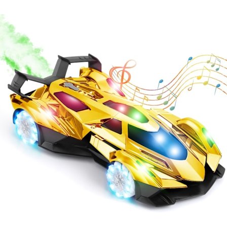 Lambo Fjernstyret Bil, 1:12 Skala RC Bil med 360° Rotation og Spray til Drenge i Alderen 4-12