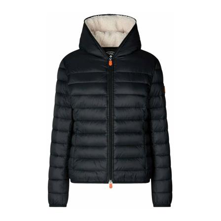 Save The Duck, Down Jackets Zwart, Dames, Maat:M
