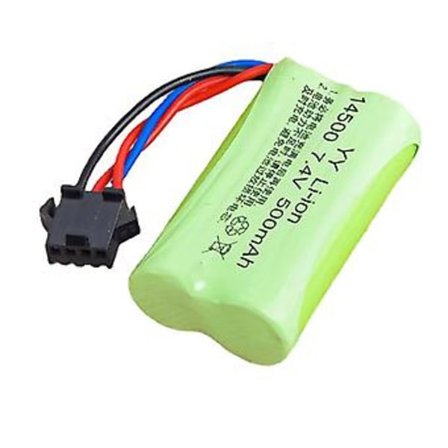 14500 7.4v lithium batteri 500mah Sm-4p interface enkelt række M type genopladeligt lithium batteri