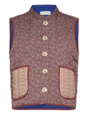 Lollys Laundry Cairoll Vest - Purple - XS