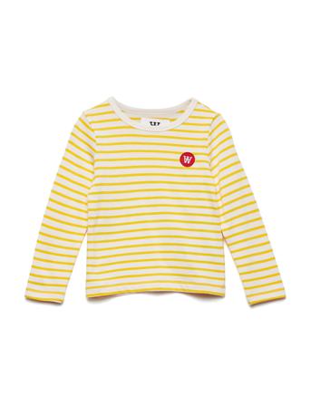 Kim Kids Long Sleeve Gots Wood Wood Yellow