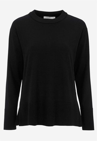 Cellbes of Sweden - Trøje Premium i merinould i sort til damer i størrelse 42/44