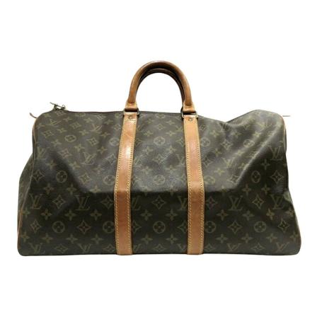 Louis Vuitton Vintage, Weekend Bags Bruin, unisex, Maat:ONE Size