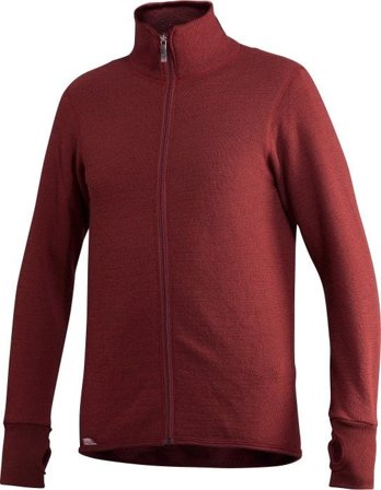 Woolpower Full Zip Jacket 400 Rust Red