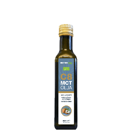 Better You Økologisk C8 MCT Olje 250 ml