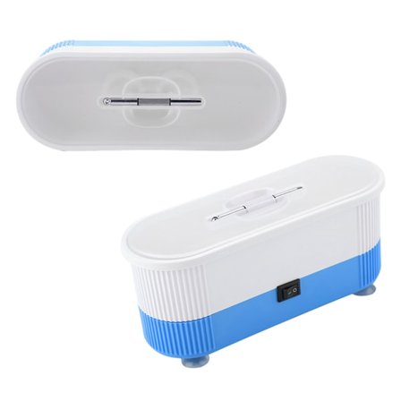 Brillerensemaskin for briller, kontaktlinser og klokker (Blå)