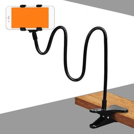 Lazy Mobile Phone Holder Flexible Arm Clip Desktop Cell Phone Bracket Desk Phone Clip Holder