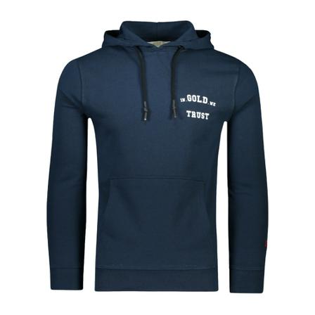 In Gold We Trust Trui , Blauw , Heren , Maat: S