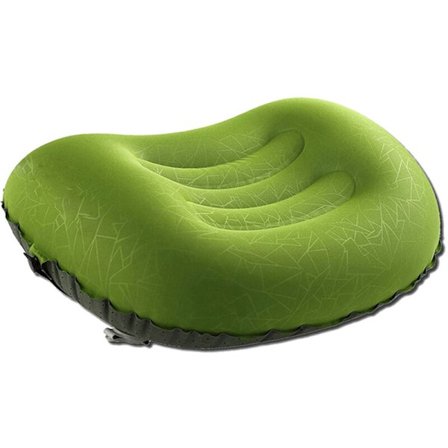 Bekväm campingkudde, uppblåsbar kudde för camping, liten kudde för sova och resa Marinblå