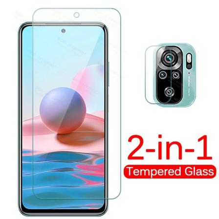 Skärmskydd + Kameralinsskydd HD 0,3mm Redmi Note 10S Transparent/Genomskinlig