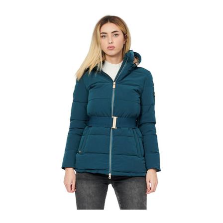 YES ZEE Coats Blå, Dame Dunjakker, Størrelse: XL