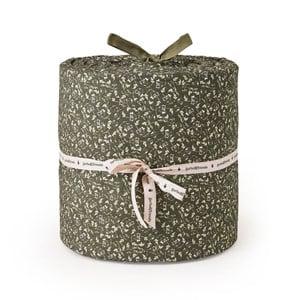 garbo&friends 360 x 30cm Green Floral Moss Bumper One Size - Bedding - One size - Green - Junge